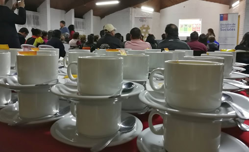 División de organizaciones sociales - charla Fosis - Talagante